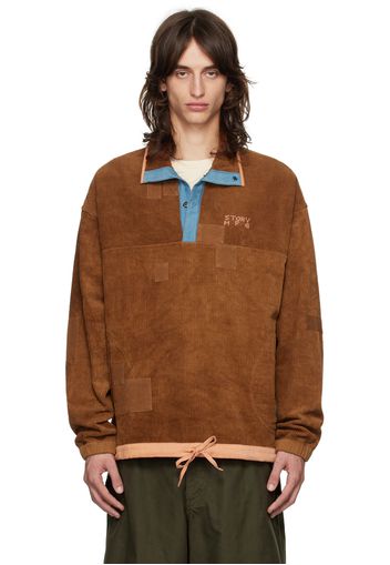 Story mfg. Brown Polite Pullover Sweatshirt