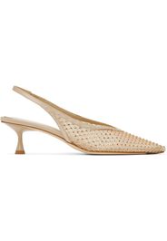 Studio Amelia Beige Razor 50 Heels