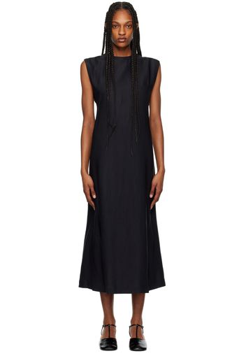 Studio Nicholson Navy Sevan Maxi Dress