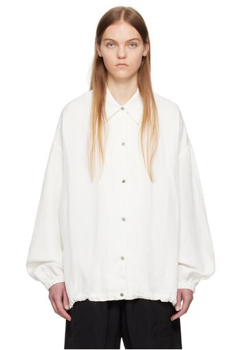 Studio Nicholson White Press-Stud Jacket