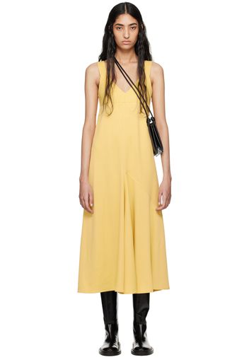 Studio Nicholson Yellow Wylie Maxi Dress