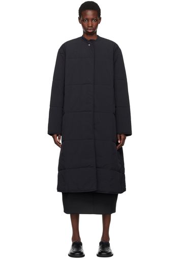 Studio Nicholson Navy Ara Coat