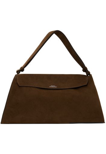 Studio Nicholson Brown Shiboru Suede Bag