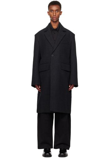 Studio Nicholson Gray Brooke Coat