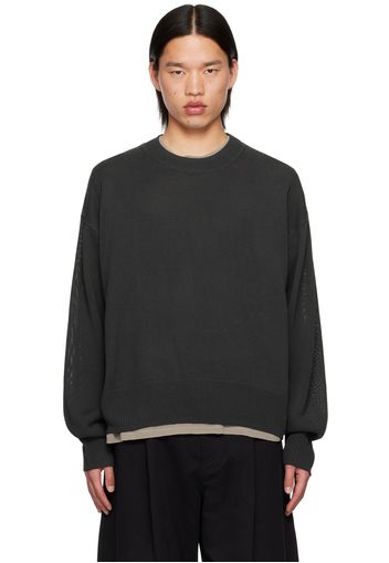 Studio Nicholson Gray Kami Sweater