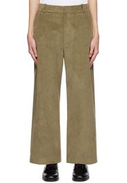 Studio Nicholson Khaki Mappe Trousers