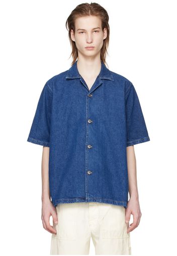 Sunflower Indigo Loose Denim Shirt