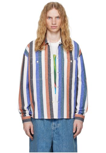 SUNNEI Multicolor Striped Over Shirt