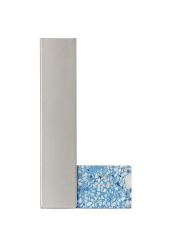 Tableau SSENSE Exclusive Blue Small Terrazzo Vase