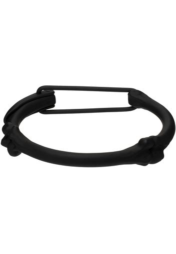 TAKAHIROMIYASHITA TheSoloist. Black Bone Shaped Clip Bracelet