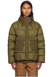 Ten c Green Tempest Combo Down Jacket