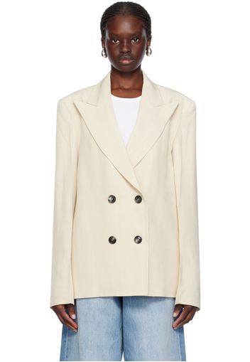 Teurn Studios Off-White Owen Blazer