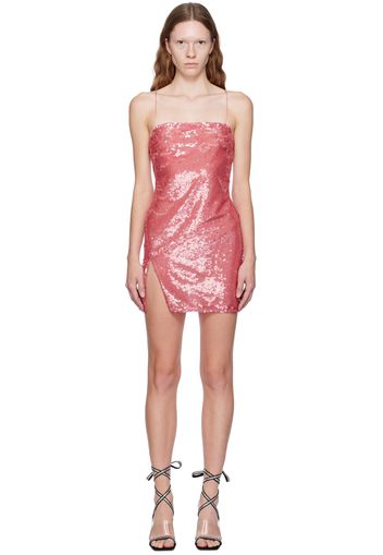 The Attico Pink Fujiko Minidress