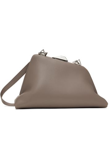 The Attico Taupe Day Off Shoulder Bag