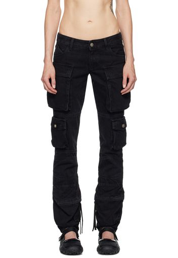 The Attico Black Essie Long Jeans