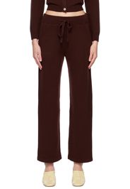 The Elder Statesman Red Classic Lounge Pants