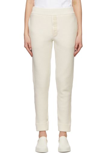 The Row Off-White Ginzena Lounge Pants