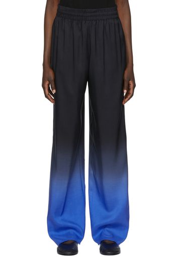 The Row Black & Blue Avant Trousers