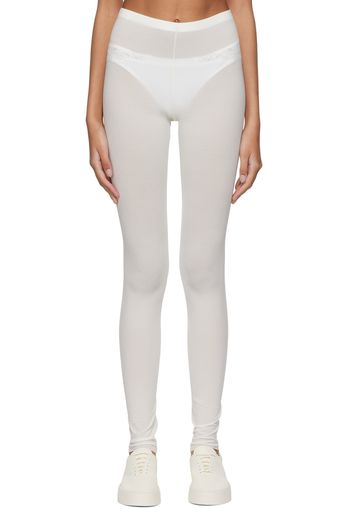 The Row Off-White Fraidy Lounge Pants