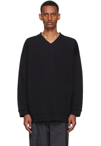 The Row SSENSE Exclusive Black Essen Sweater