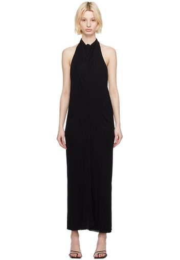 The Row Black Brynlee Maxi Dress