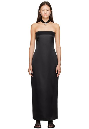 The Row Black Reeta Maxi Dress