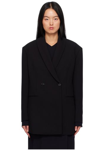 The Row Black Diomede Blazer