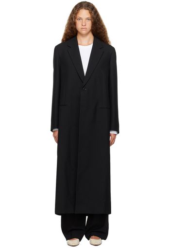 The Row Black Cheval Coat