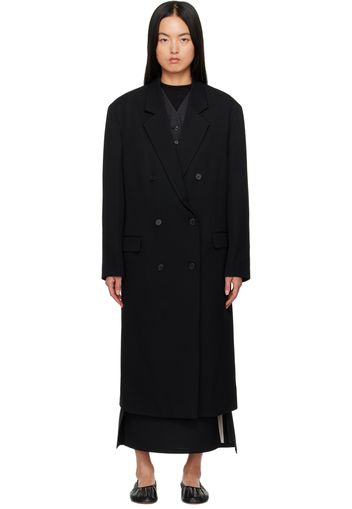 The Row Black Andy Coat