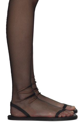 The Row Black Flat Sock Boots