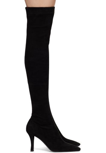 The Row Black Annette Boots