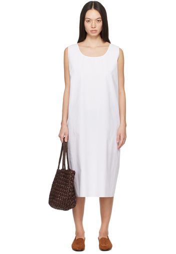 The Row Off-White Janah Midi Dress