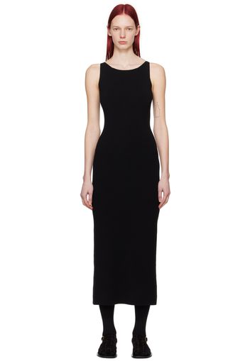 The Row Black Florio Maxi Dress