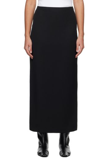 The Row Black Bartelle Maxi Skirt