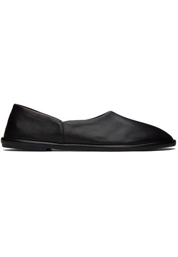 The Row Black Canal Ballerina Flats