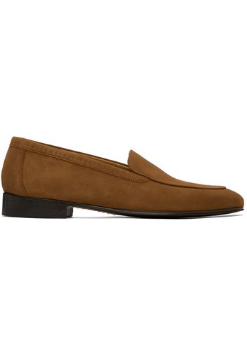 The Row Tan Sophie Loafers