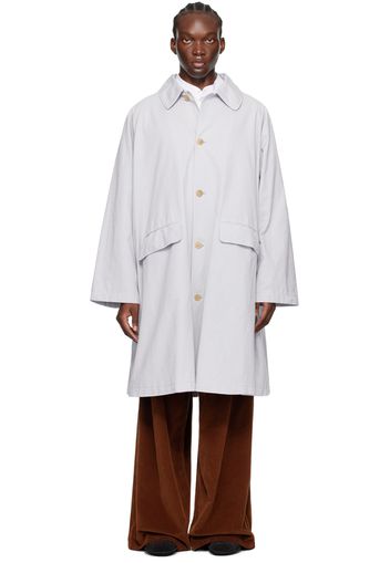 The Row Gray Garth Trench Coat