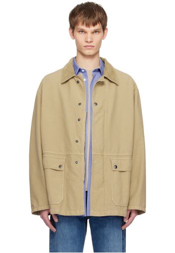 The Row Tan Frank Jacket