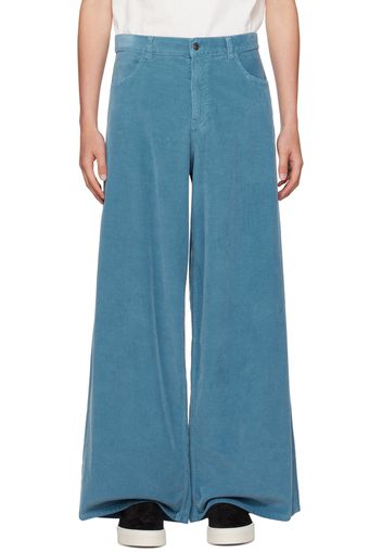 The Row Blue Chani Trousers