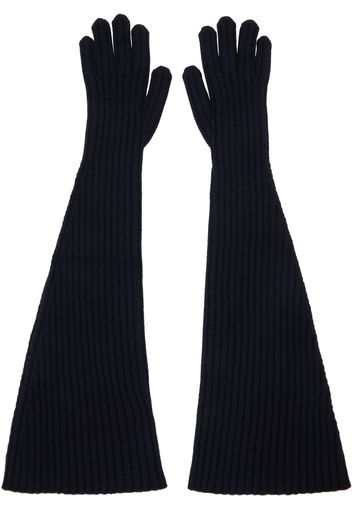 The Row Navy Fergie Gloves