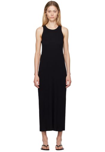 The Row Black Yule Maxi Dress