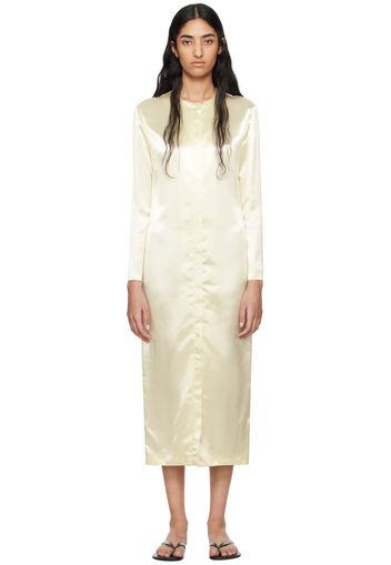 The Row Off-White Iside Maxi Dress