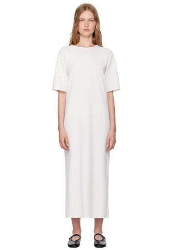 The Row White Gitu Maxi Dress