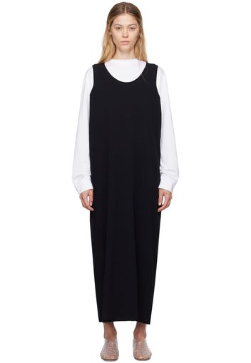 The Row Black Agla Maxi Dress