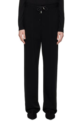 The Row Black Bonnette Trousers