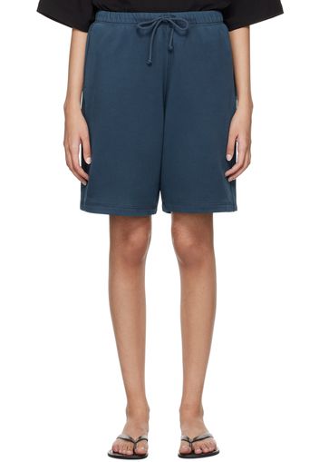 The Row Blue Stanton Shorts