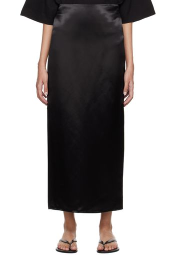 The Row Black Bartelle Maxi Skirt