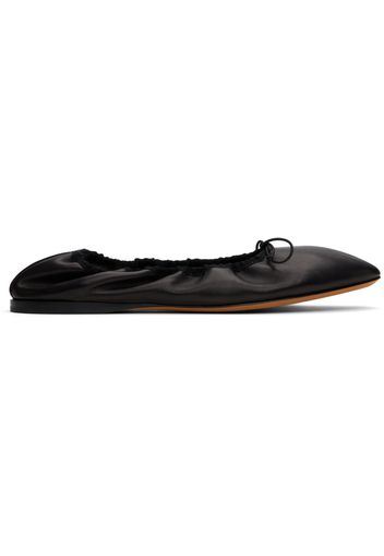 The Row Black Awar Ballerina Flats