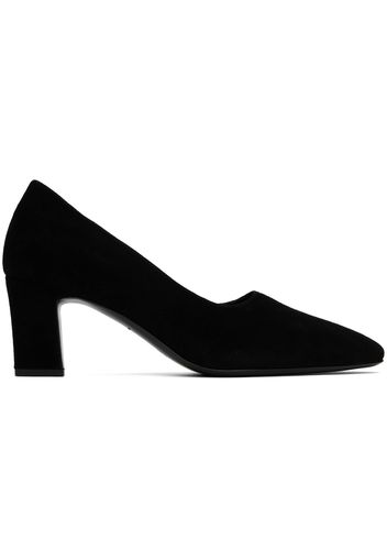 The Row Black Marta Pumps