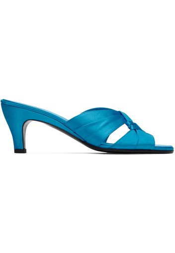 The Row Blue Soft Knot Pumps